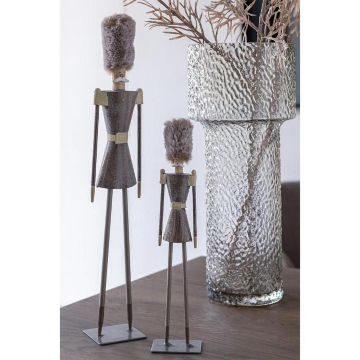 Paris Prix Vase Design en Verre  Betty  45cm Transparent