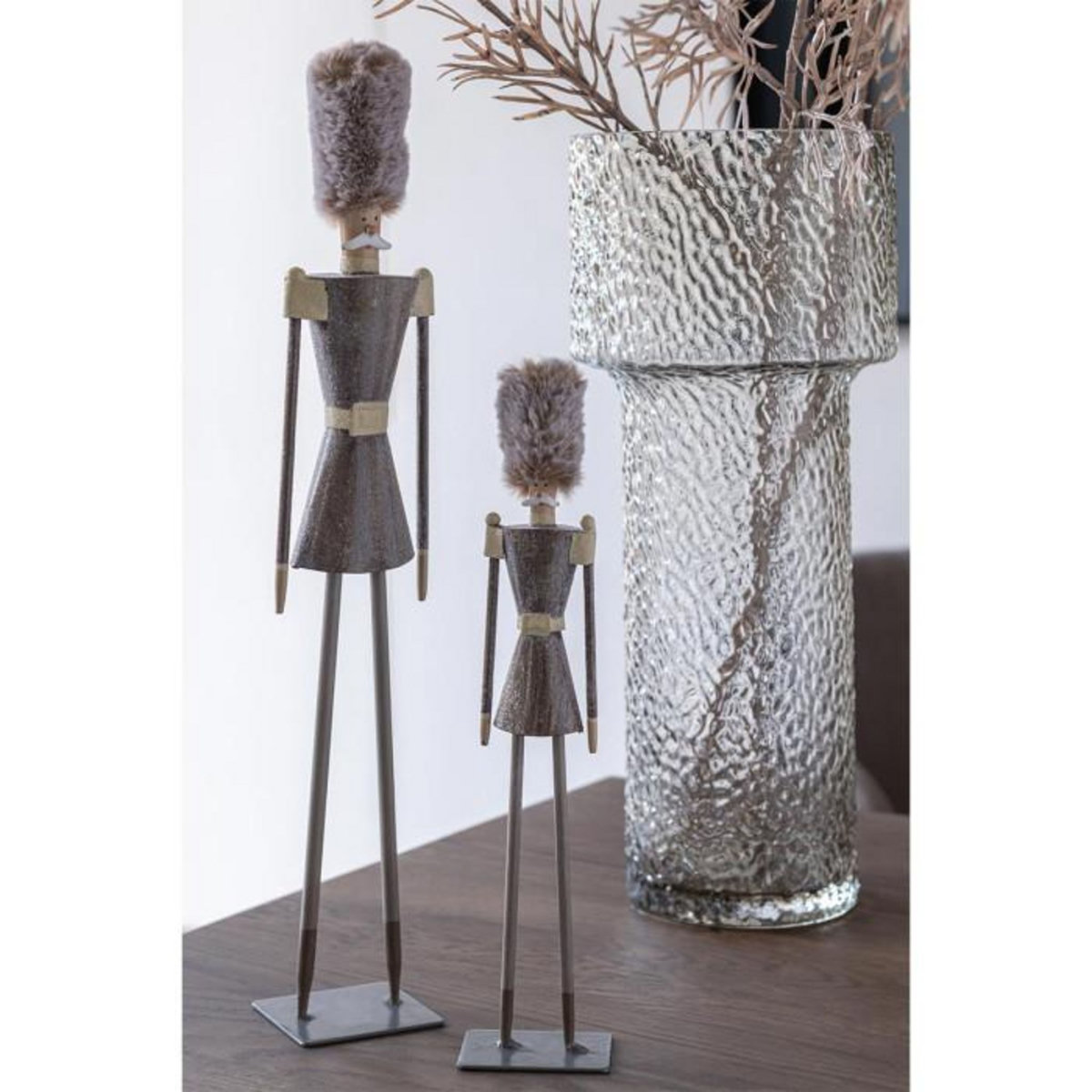 Paris Prix Vase Design en Verre  Betty  45cm Transparent