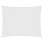 Voir la diapositive 2 : VIDAXL Voile de parasol tissu oxford rectangulaire 3x4 m blanc