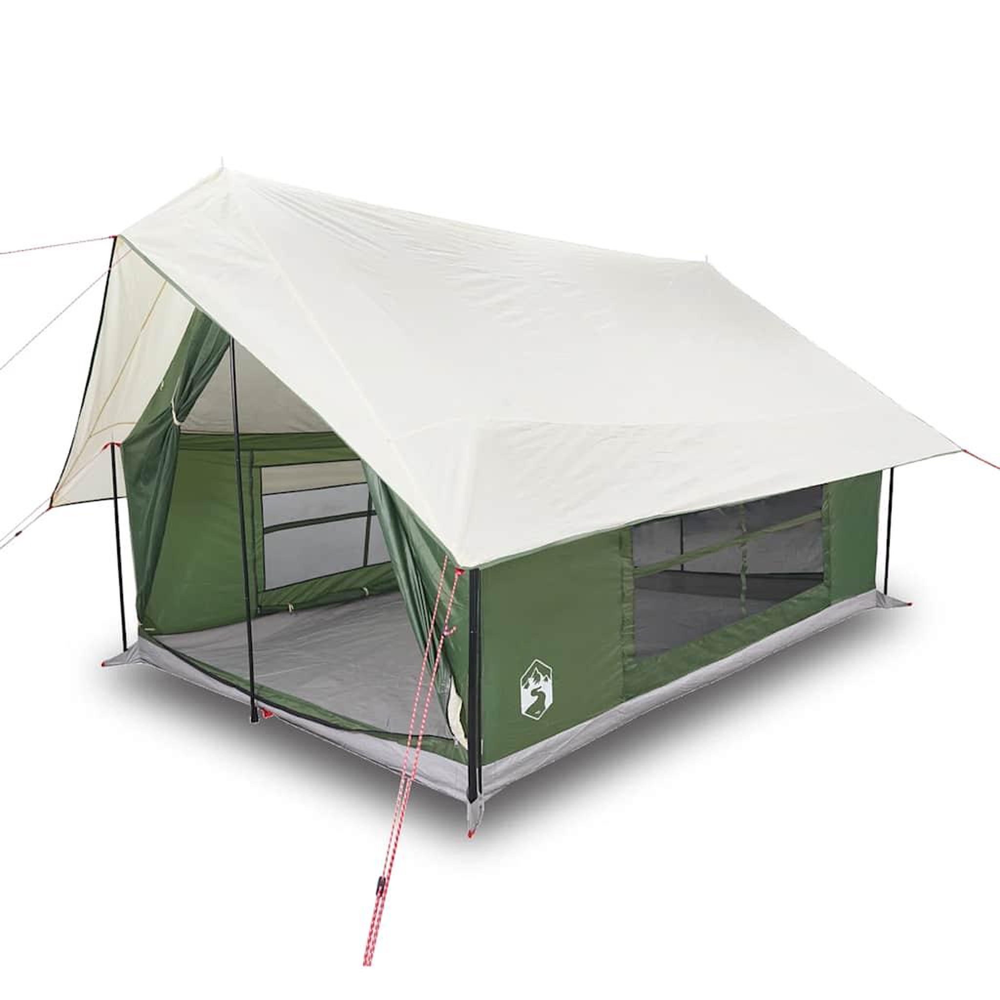 Voir la diapositive 2 : VIDAXL Tente de camping 5 personnes vert impermeable