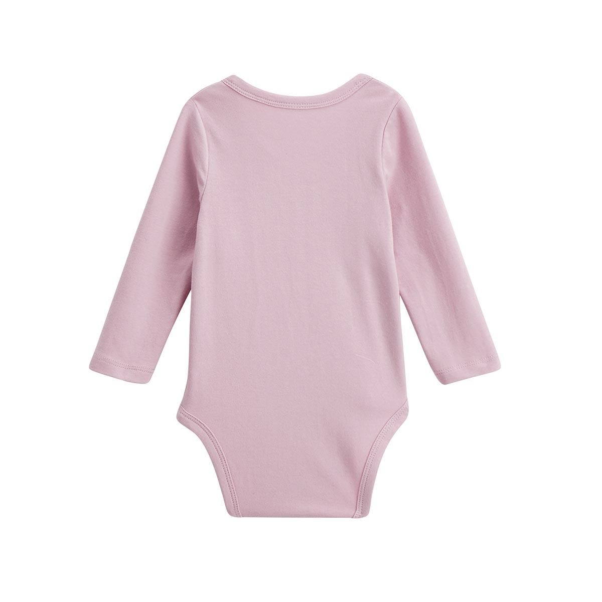 Petit Béguin Lot de 2 bodies bébé manches longues ouverture croisée Miss Chatchatchat