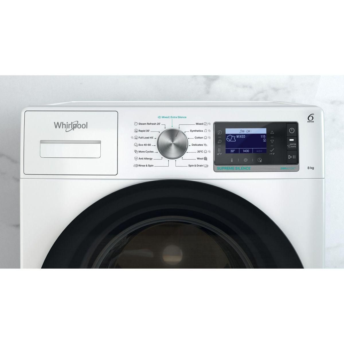 Whirlpool Lave linge hublot W7X89B SILENCE FR