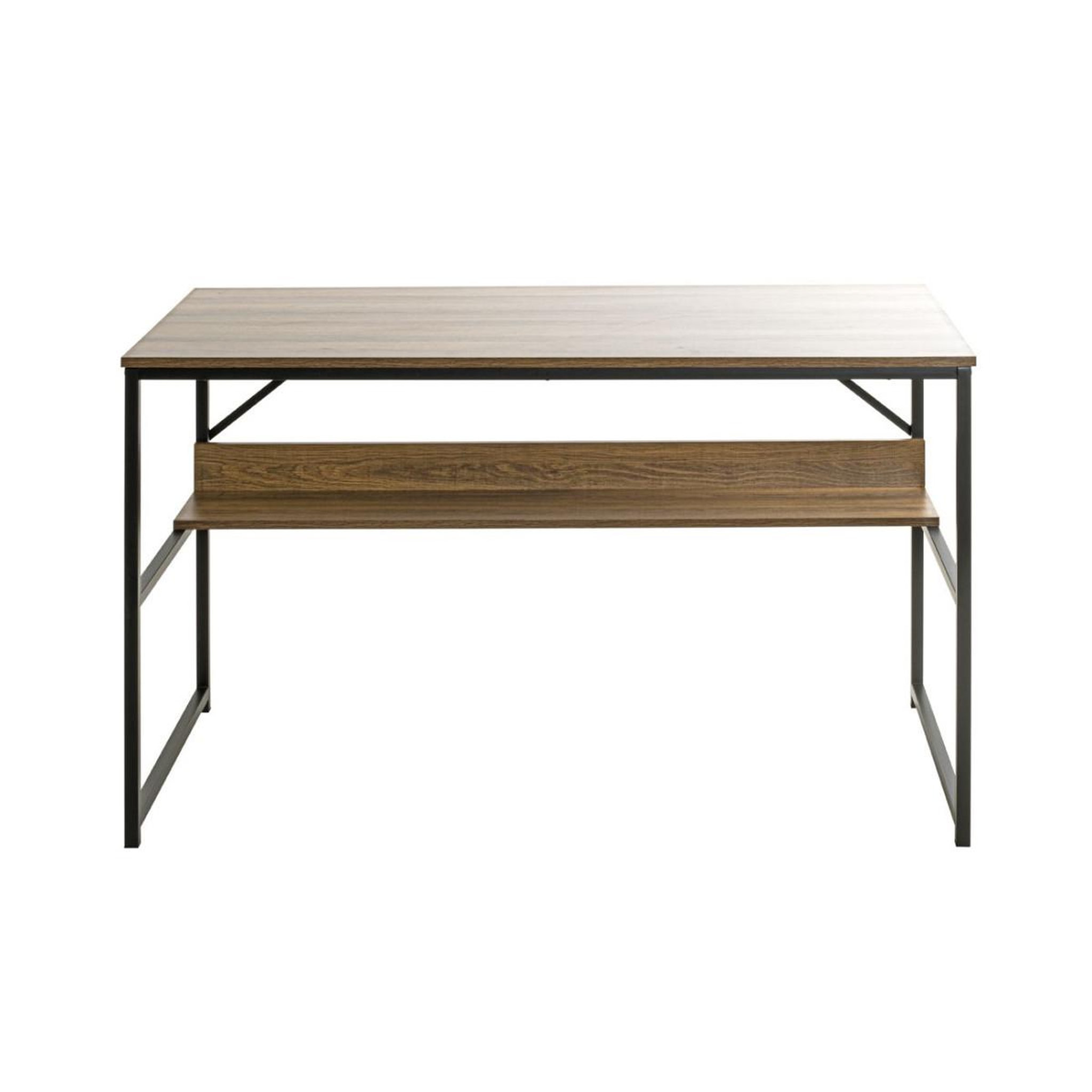 Voir la diapositive 2 : Paris Prix Bureau design  ademo  120cm chêne & noir