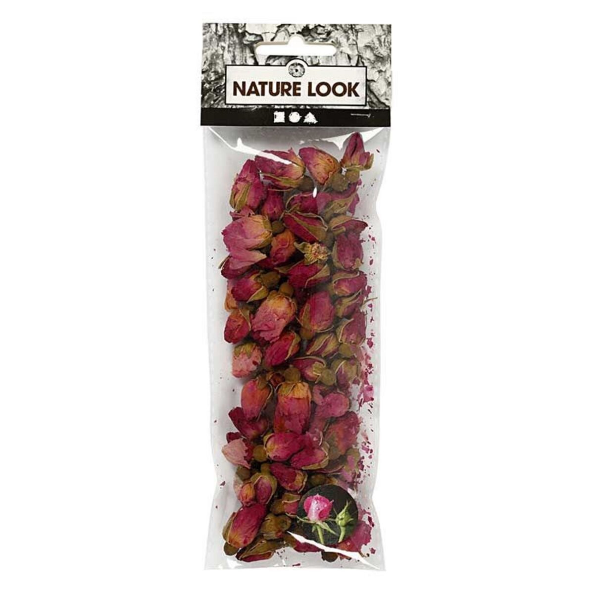 CREATIV COMPANY Fleurs séchées - Boutons de rose 15 g