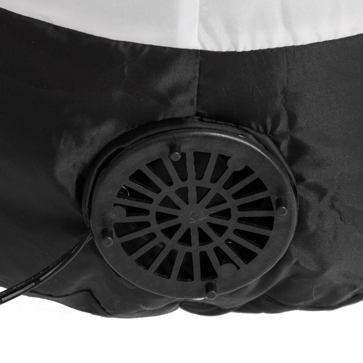 FEERIC LIGHT & CHRISTMAS Grand modèle Père Noel gonflable - Hauteur 180 cm - Rouge, blanc et noir