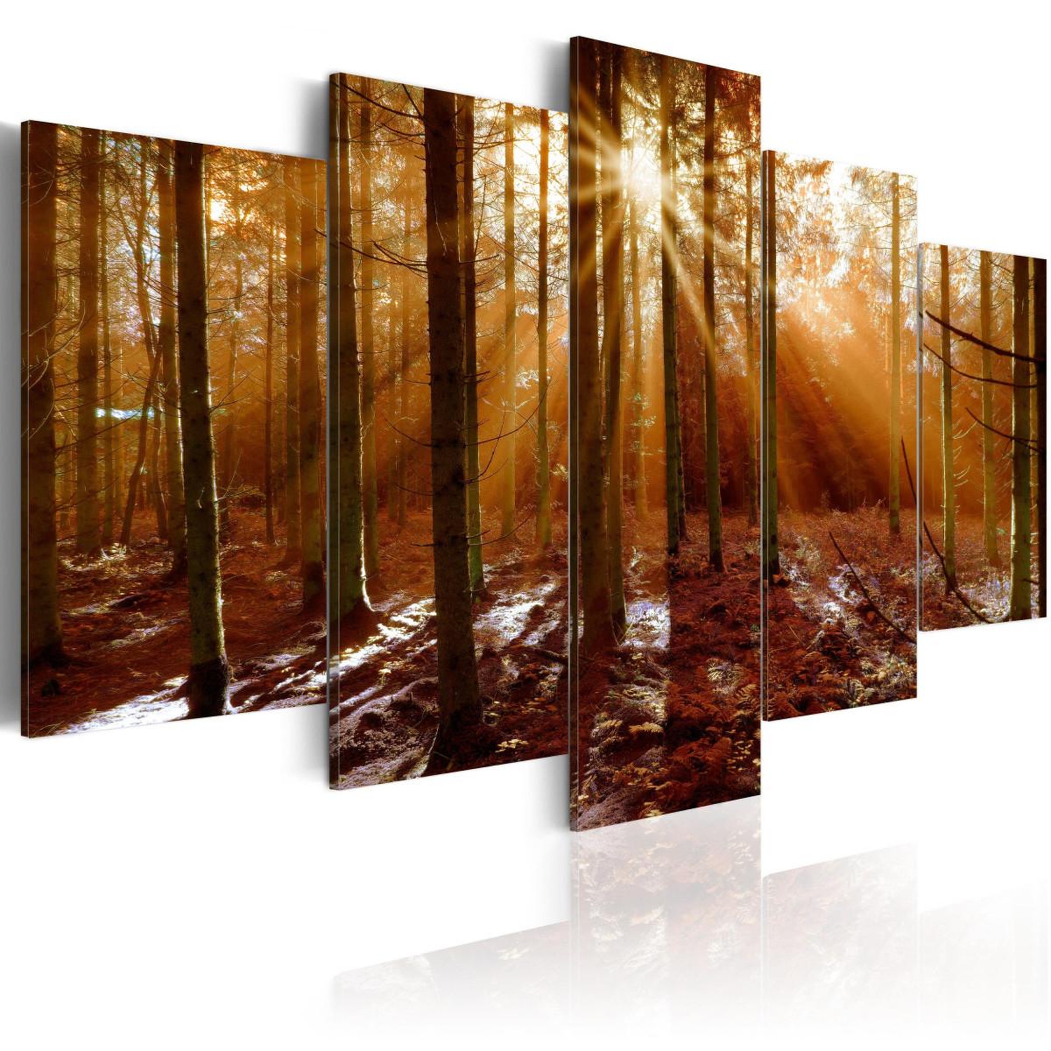 Paris Prix Tableau imprimé  kiss of autumn. Coloris disponibles : Multicolore