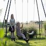 Voir la diapositive 5 : EXIT TOYS Balançoire double pour enfants Ivy - Exit Toys