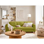 Voir la diapositive 4 : LISA DESIGN Brooke - canapé 3 places - convertible - en velours