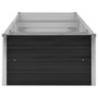 Voir la diapositive 4 : VIDAXL Lit sureleve de jardin Anthracite 240x80x45 cm Acier galvanise