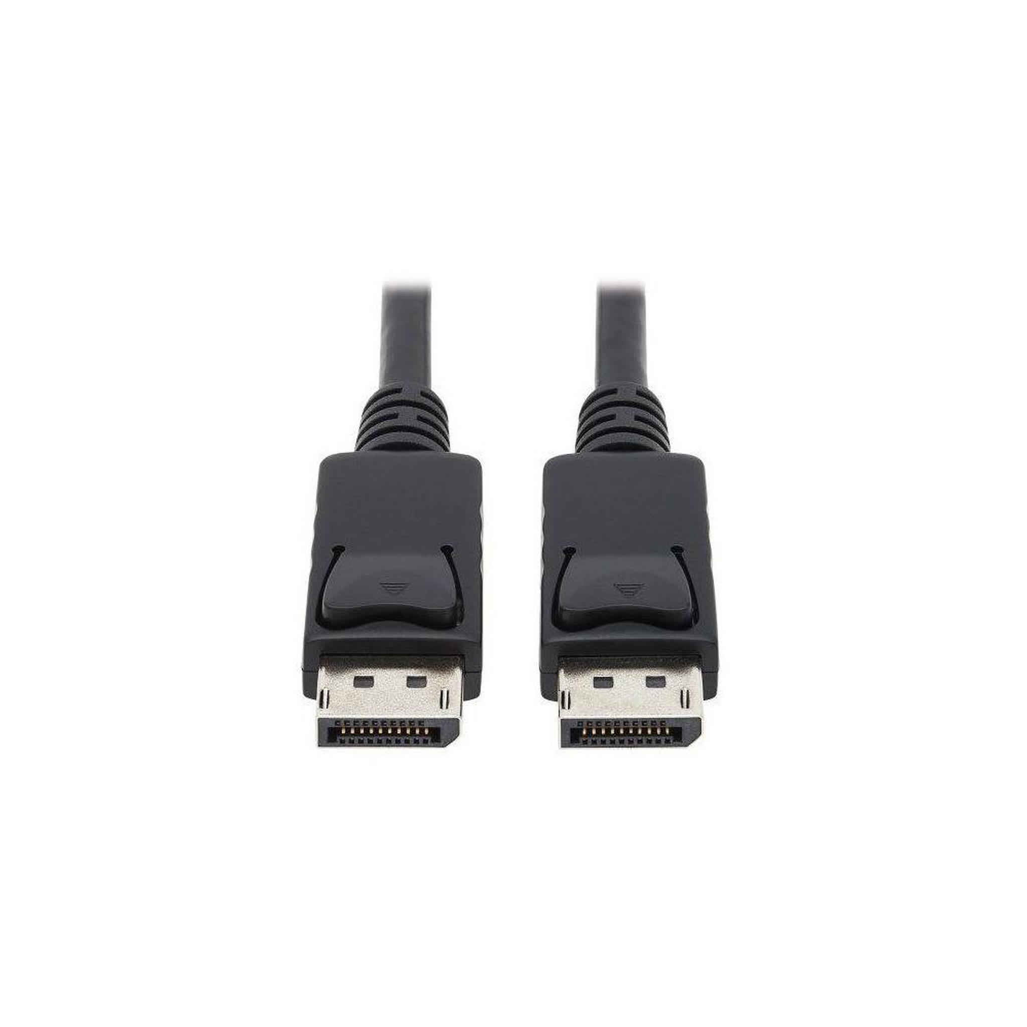 Voir la diapositive 2 : Eaton Câble displayport vers displayport noir 1,83 m, displayport 1.2, verrou de sécurité