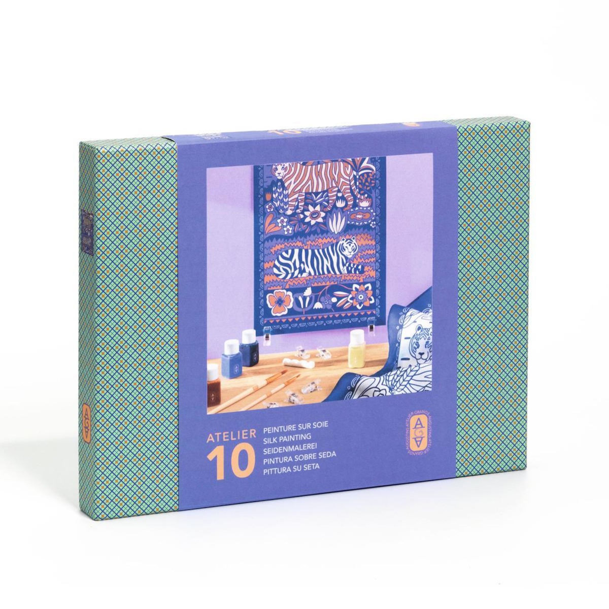 Djeco Atelier 10, Peinture sur Soie