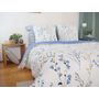 Voir la diapositive 4 : Home collection Parure housse de couette 100% satin de coton 78fils fanille