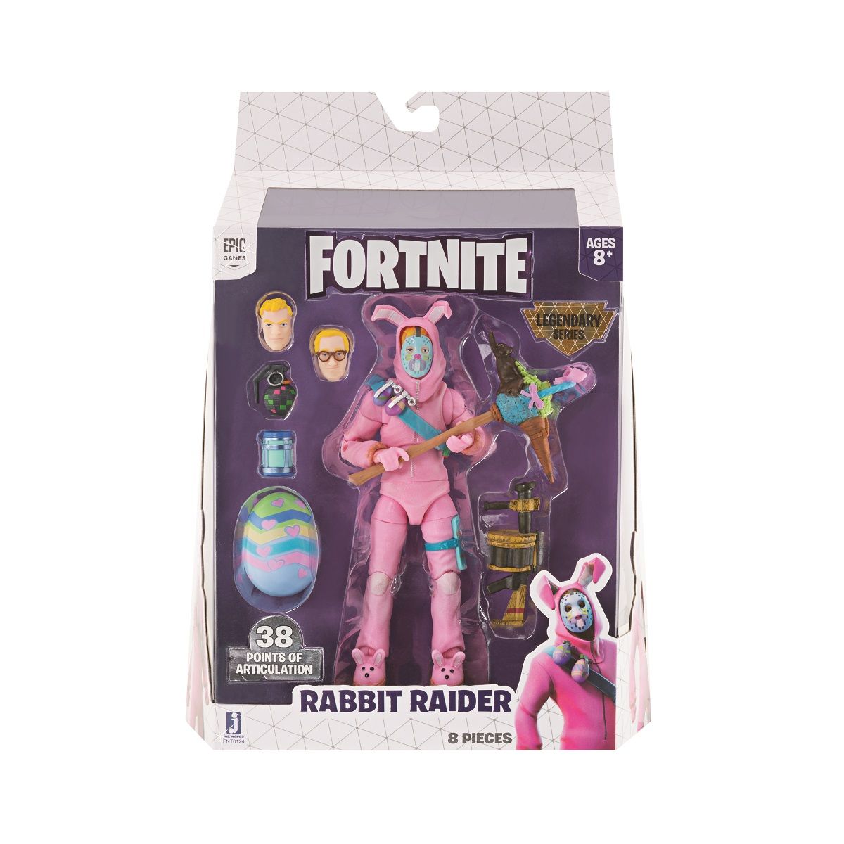 EPIC Figurine Rabbit Raider avec accessoires - Fortnite Legendary series