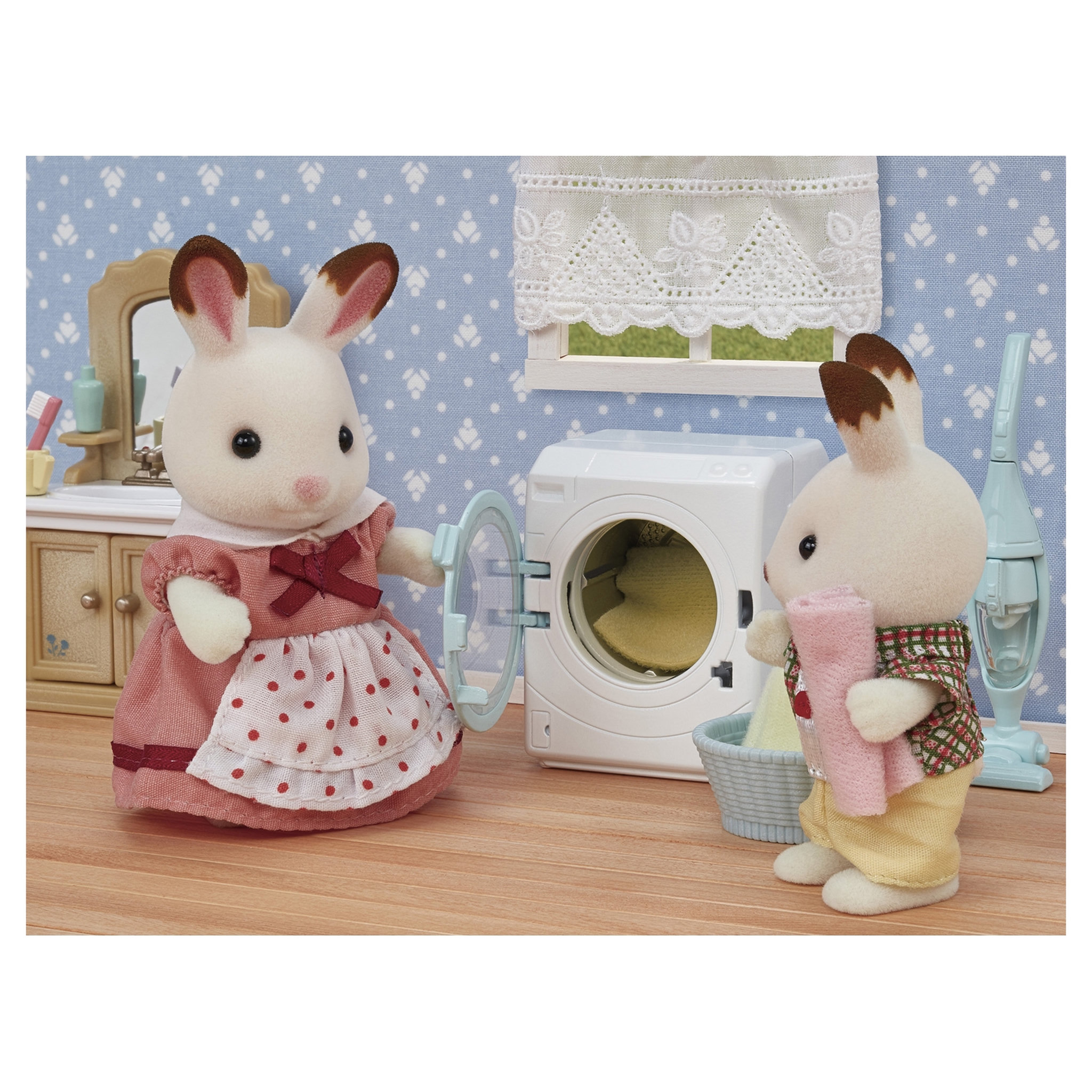 Voir la diapositive 4 : Sylvanian families Machine à laver et aspirateur - Sylvanian Families