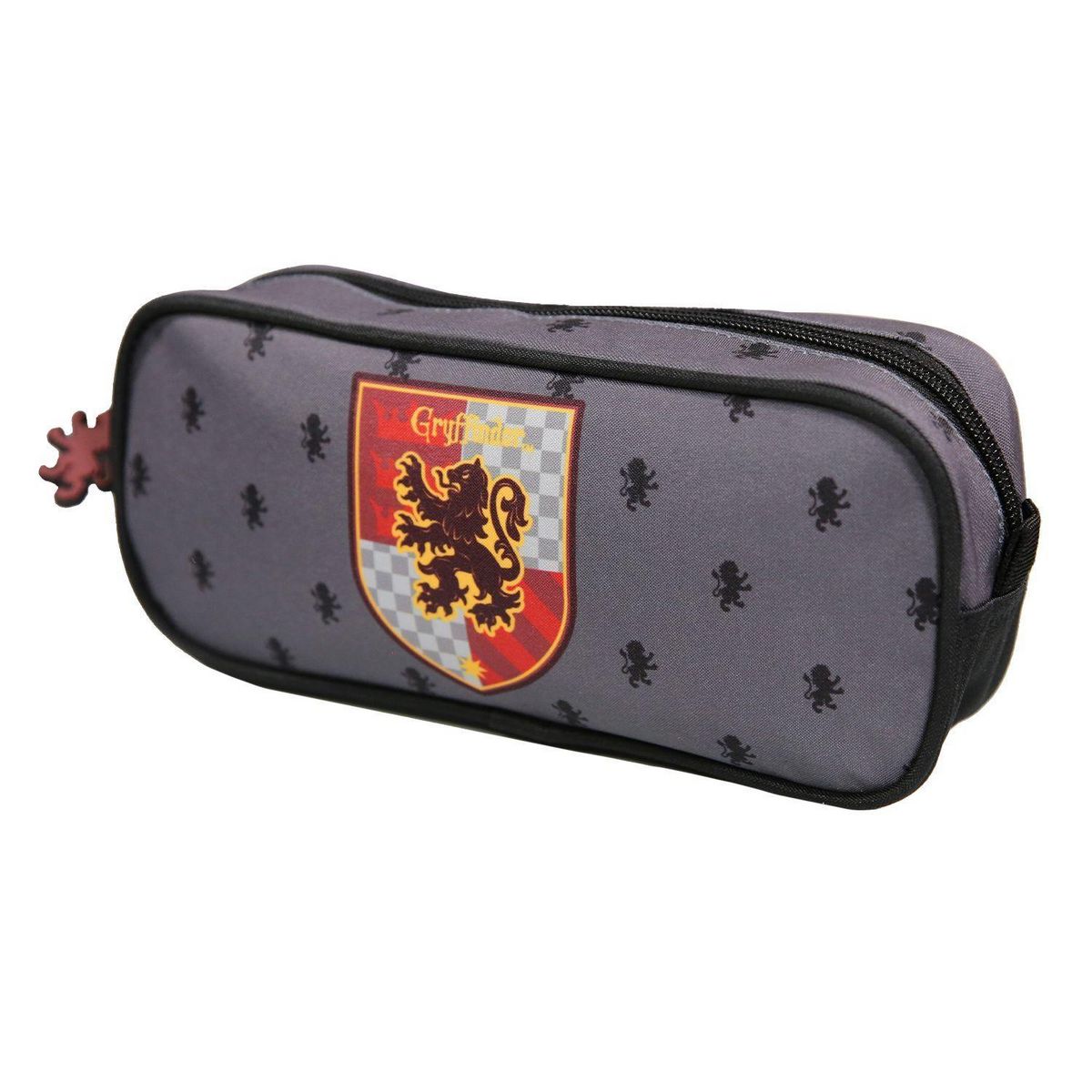 Bagtrotter Trousse scolaire rectangulaire Harry Potter Gryffondor Grise Bagtrotter
