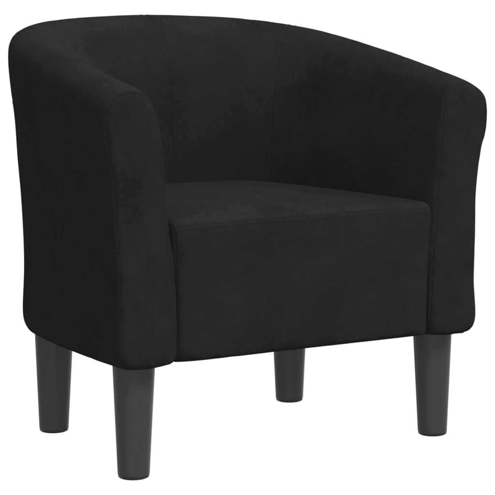 Voir la diapositive 2 : VIDAXL Chaise cabriolet noir velours