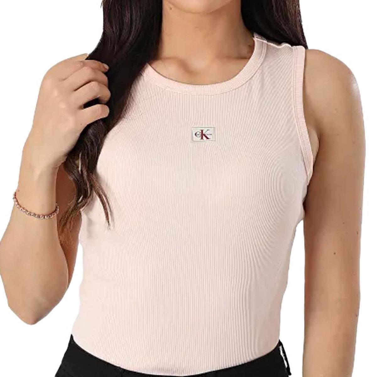 CALVIN KLEIN JEANS Débardeur  Femme Calvin Klein Jeans Label