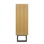 Voir la diapositive 3 : Paris Prix Commode en Bois Diamant  Camden  140cm Naturel