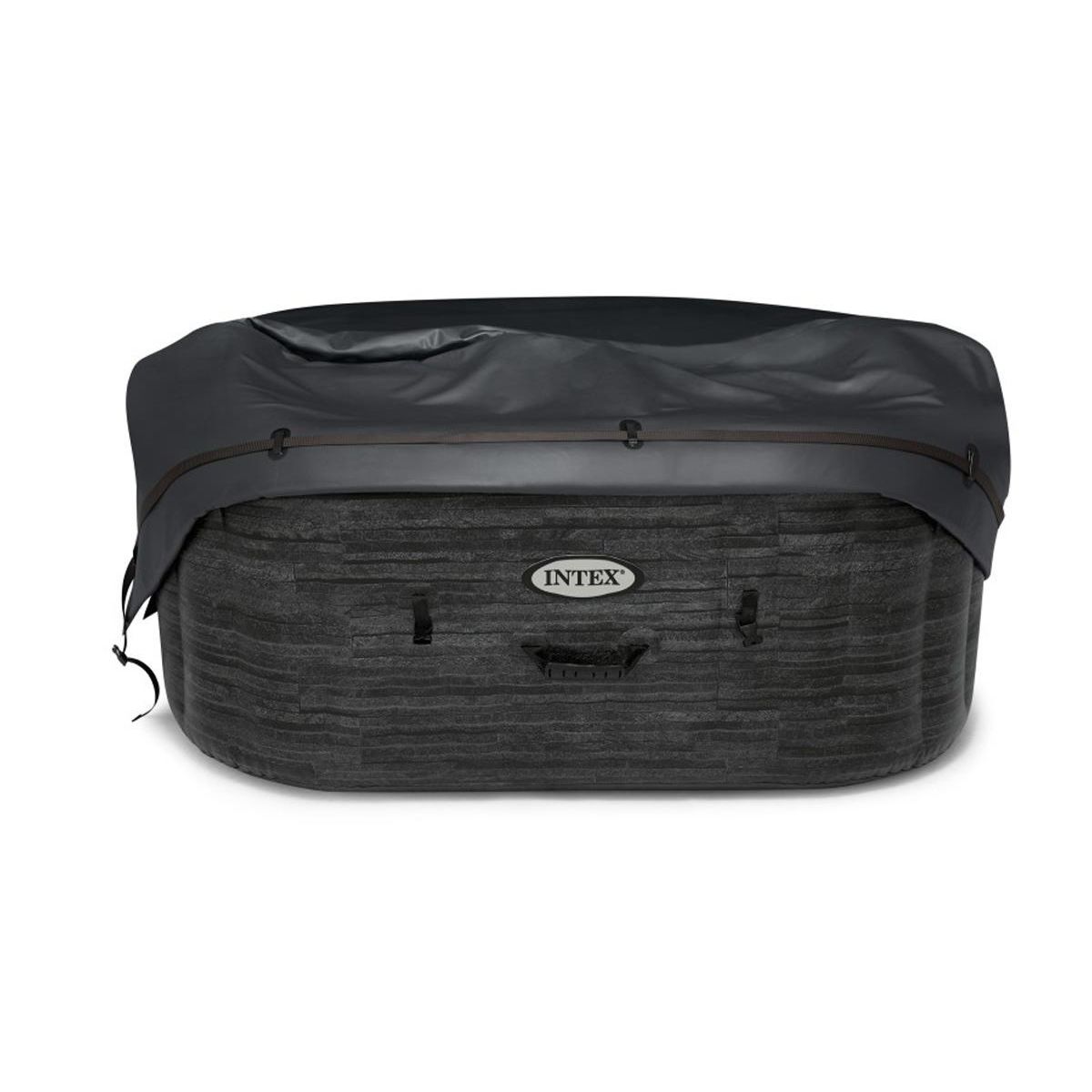INTEX Couverture thermique pour spa gonflable PureSpa carré 4 places - Intex