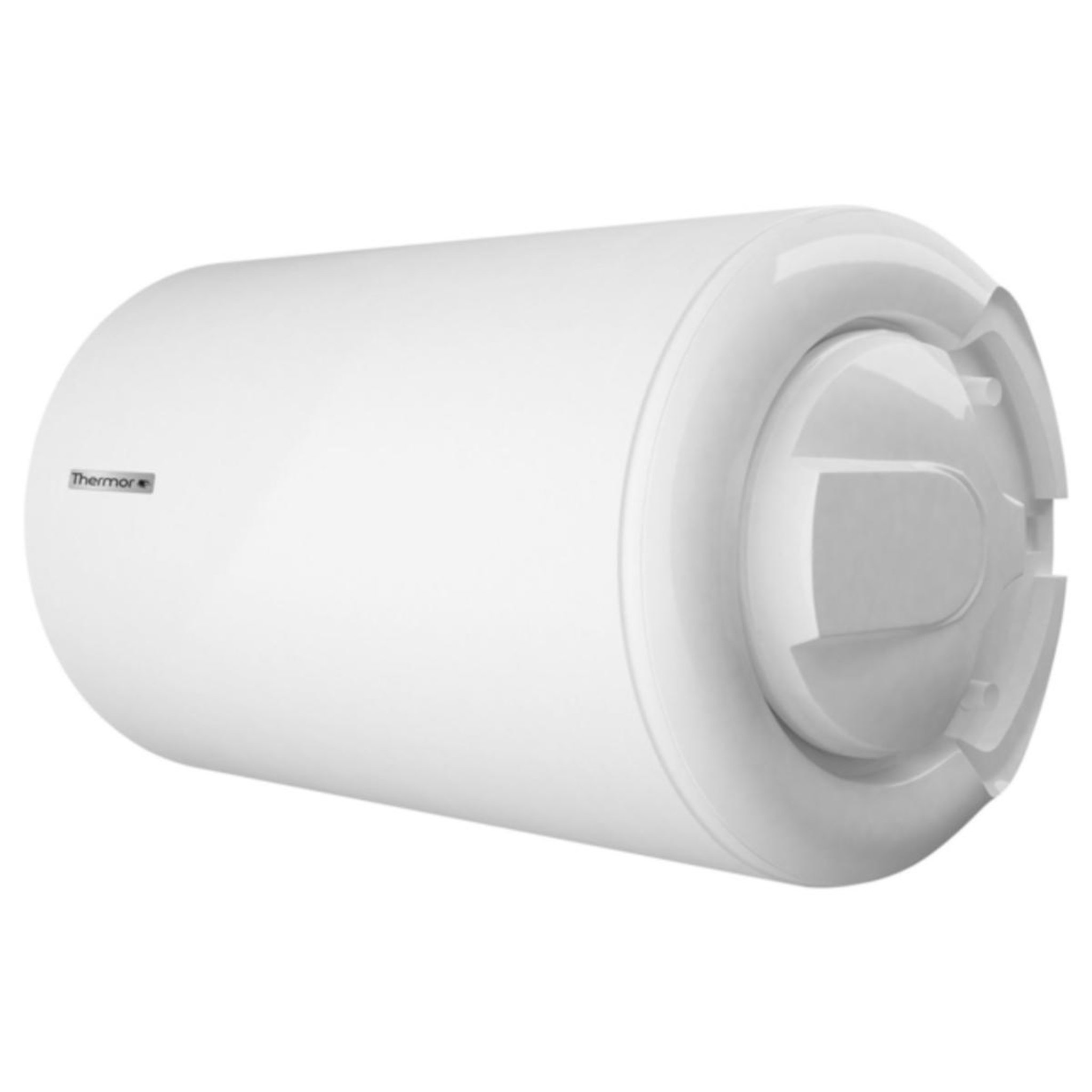 Voir la diapositive 2 : Thermor Chauffe-eau électrique blindé 100l horizontal raccordement dessous - 253014