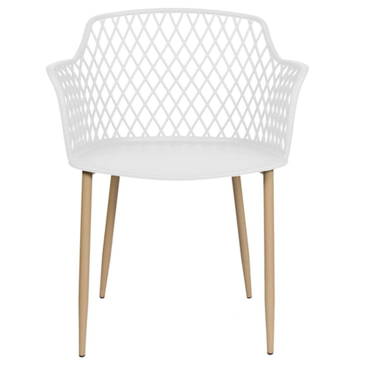 The Home Deco Factory Fauteuil pour table de jardin design Malaga