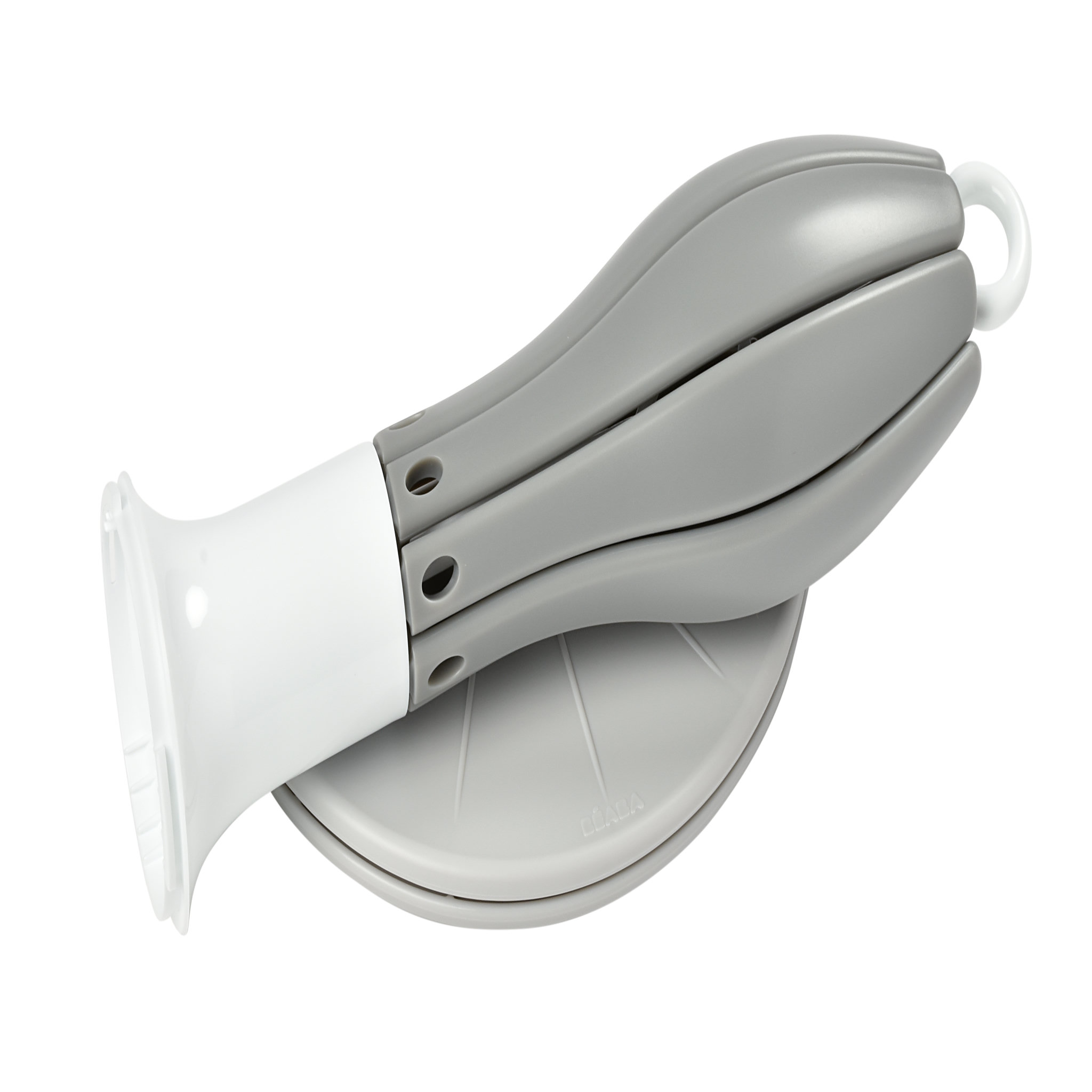Voir la diapositive 5 : BEABA Egoutte Biberon pliable Flower gris