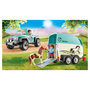 Voir la diapositive 3 : PLAYMOBIL 70511 - Country Voiture et Van pour poney 