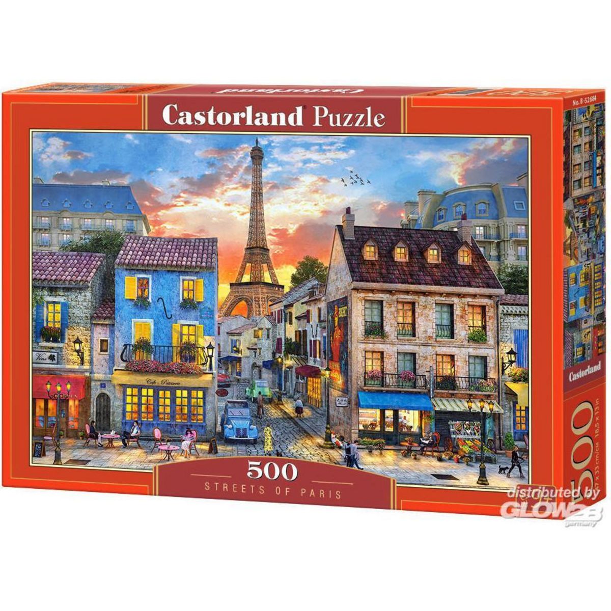 Castorland Puzzle 500 pièces : Rues de Paris