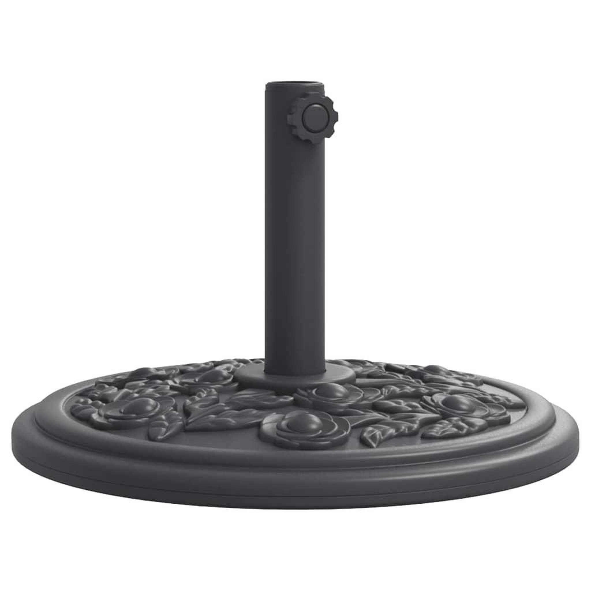 Voir la diapositive 2 : VIDAXL Base de parasol pour mats Ø38 / 48 mm 12 kg rond