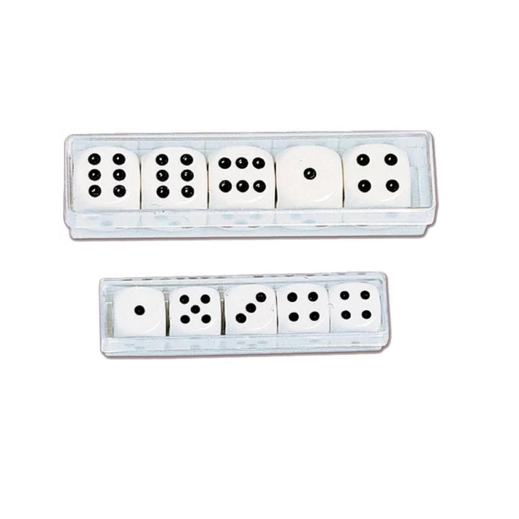 Piatnik Set de 5 des de 16mm - boite cristal