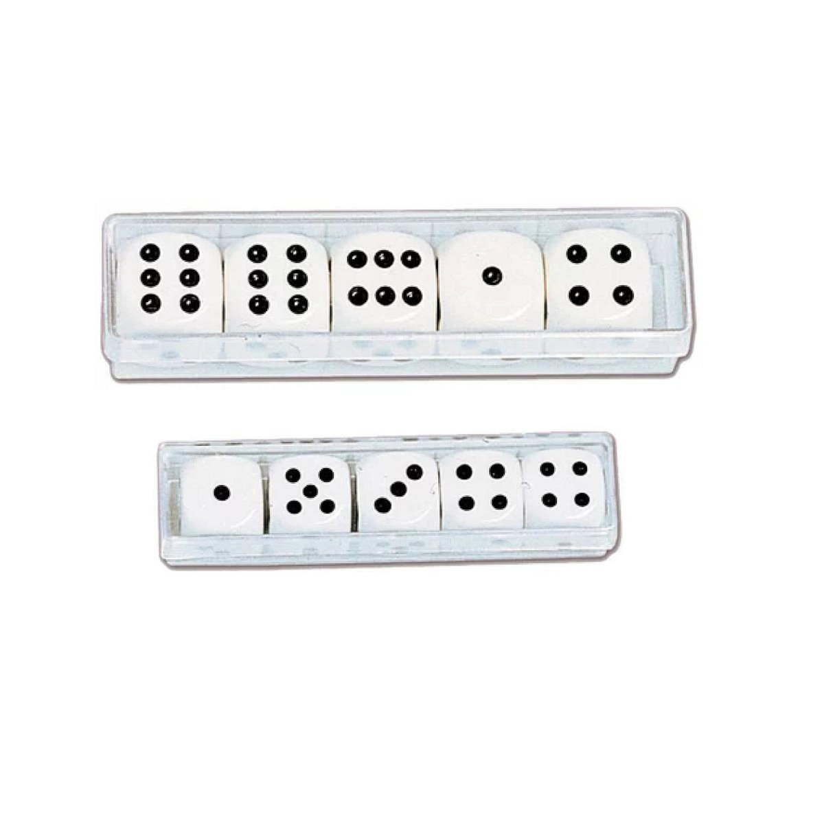 Piatnik Set de 5 des de 16mm - boite cristal