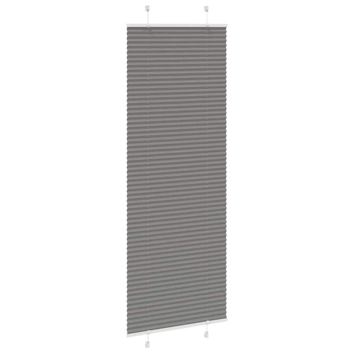 VIDAXL Store plisse anthracite 70x200 cm largeur du tissu 69,4 cm