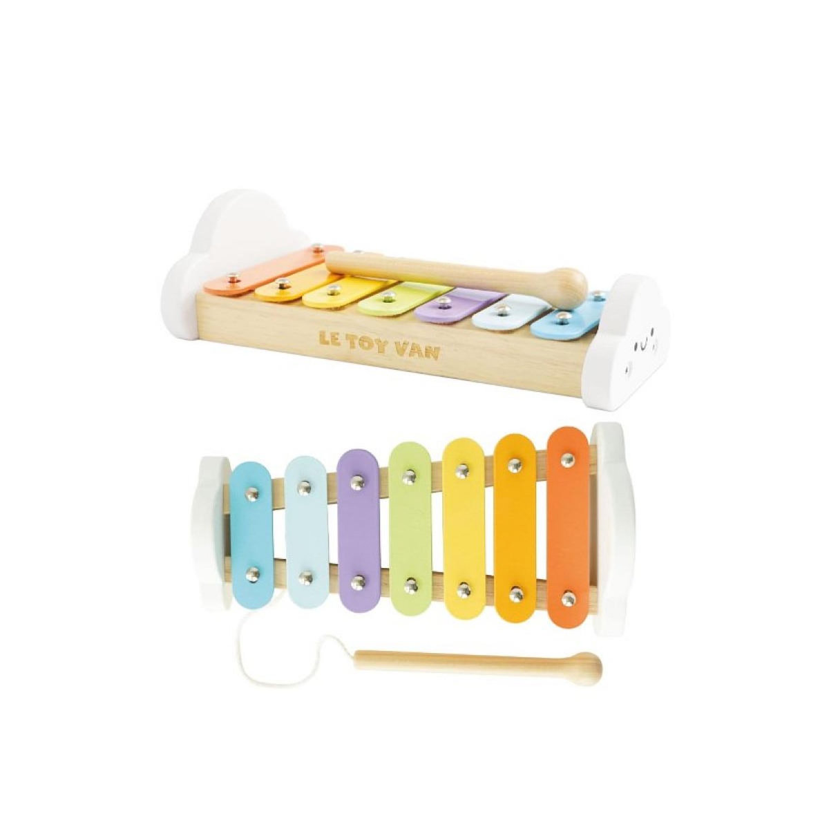 Le Toy Van Xylophone Arc-En-Ciel en Bois