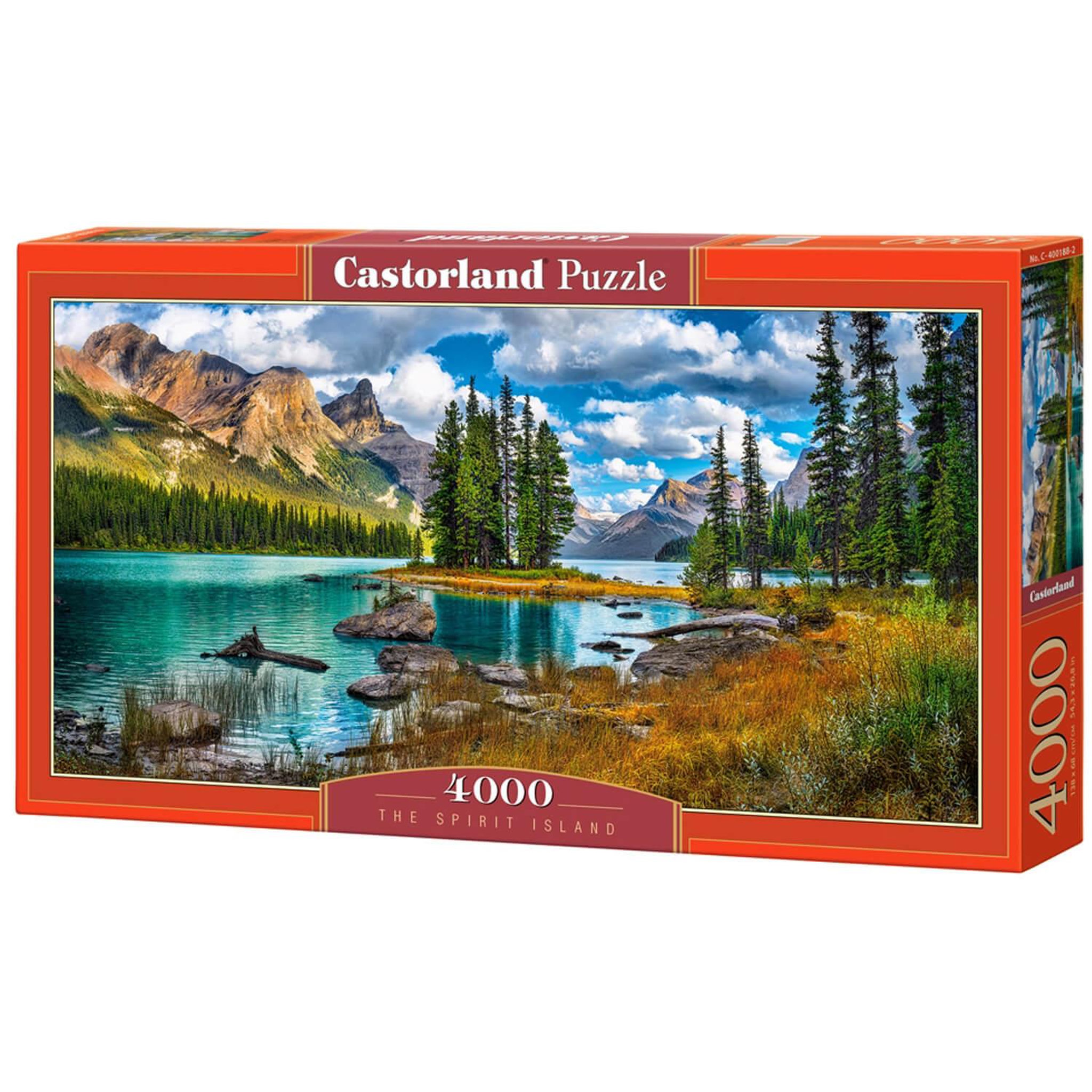 Voir la diapositive 2 : Castorland Puzzle 4000 pièces : l'esprit islandais