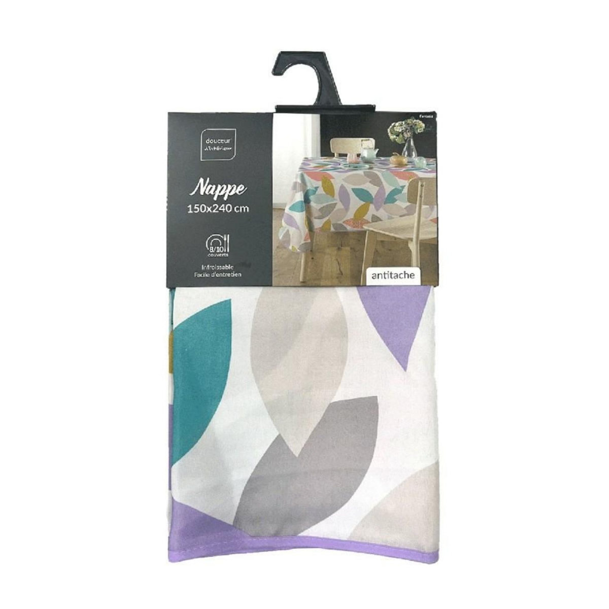 Douceur d'Intérieur Nappe rectangulaire 150x240 cm Fantasia