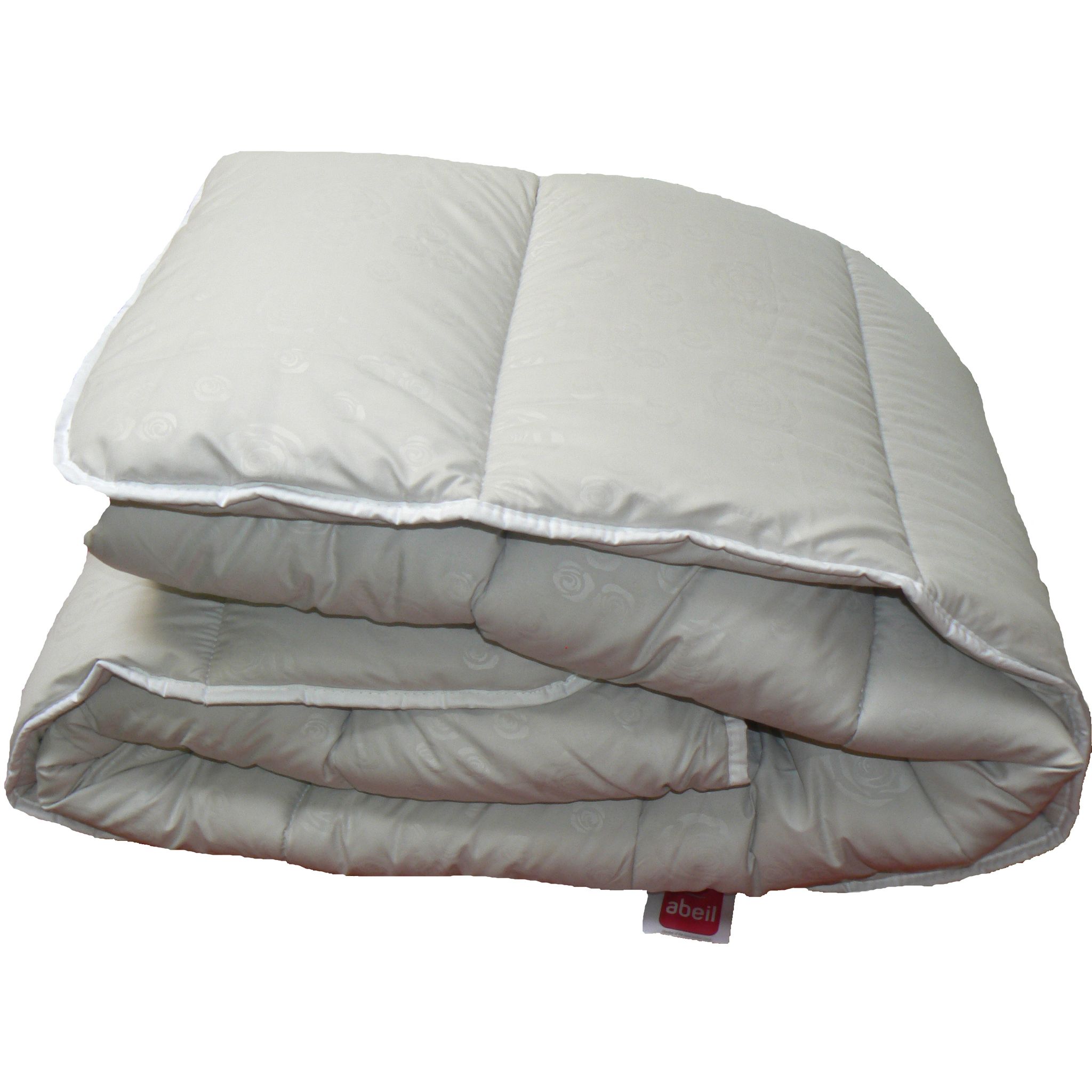 ABEIL Couette Douceur extrême design 350g/m2 motif rose pas cher — free download