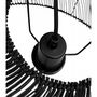 Voir la diapositive 3 : Paris Prix Lampe Suspension en Rotin  Eunice  60cm Noir
