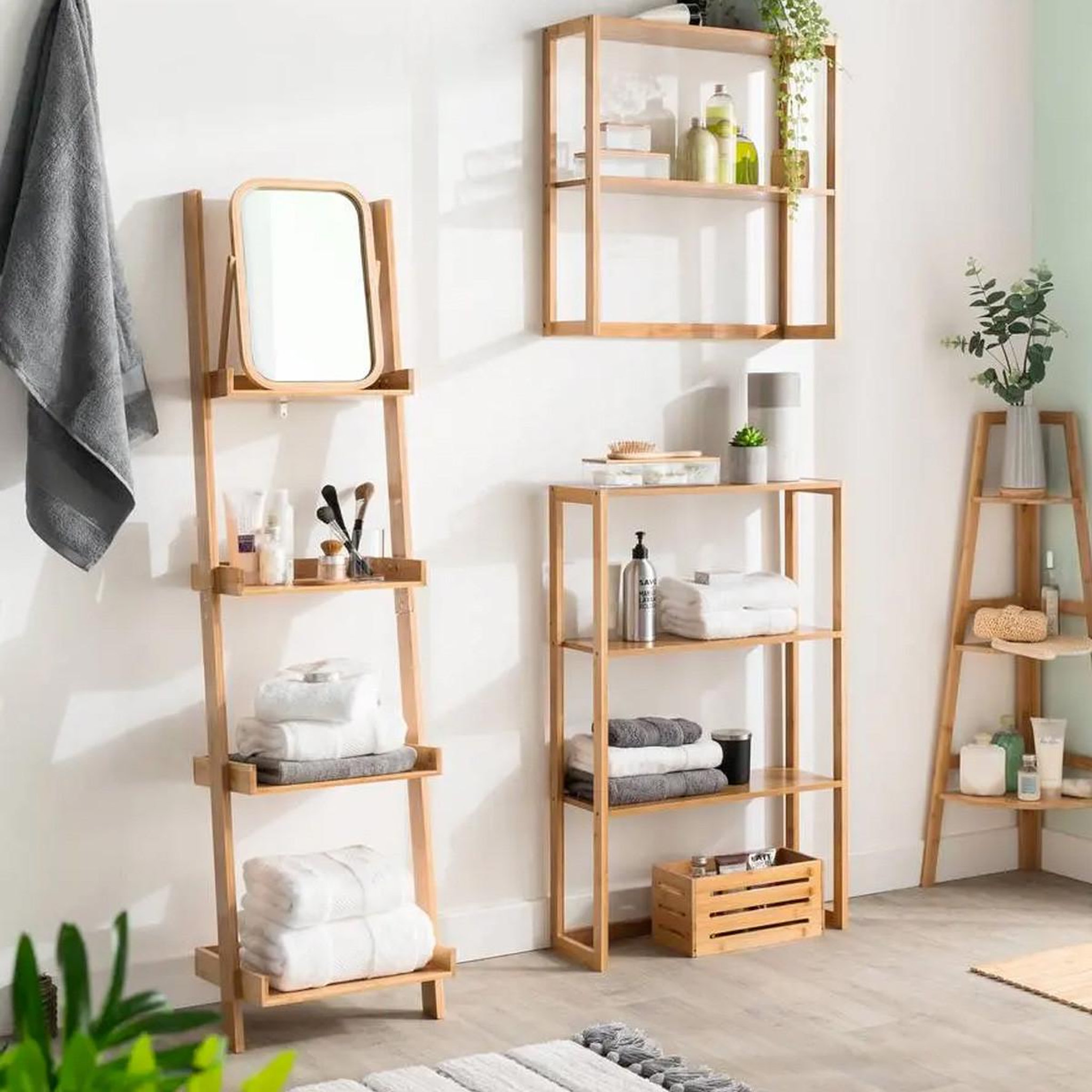 Voir la diapositive 3 : FIVE Miroir pivotant  green harmony  39cm naturel