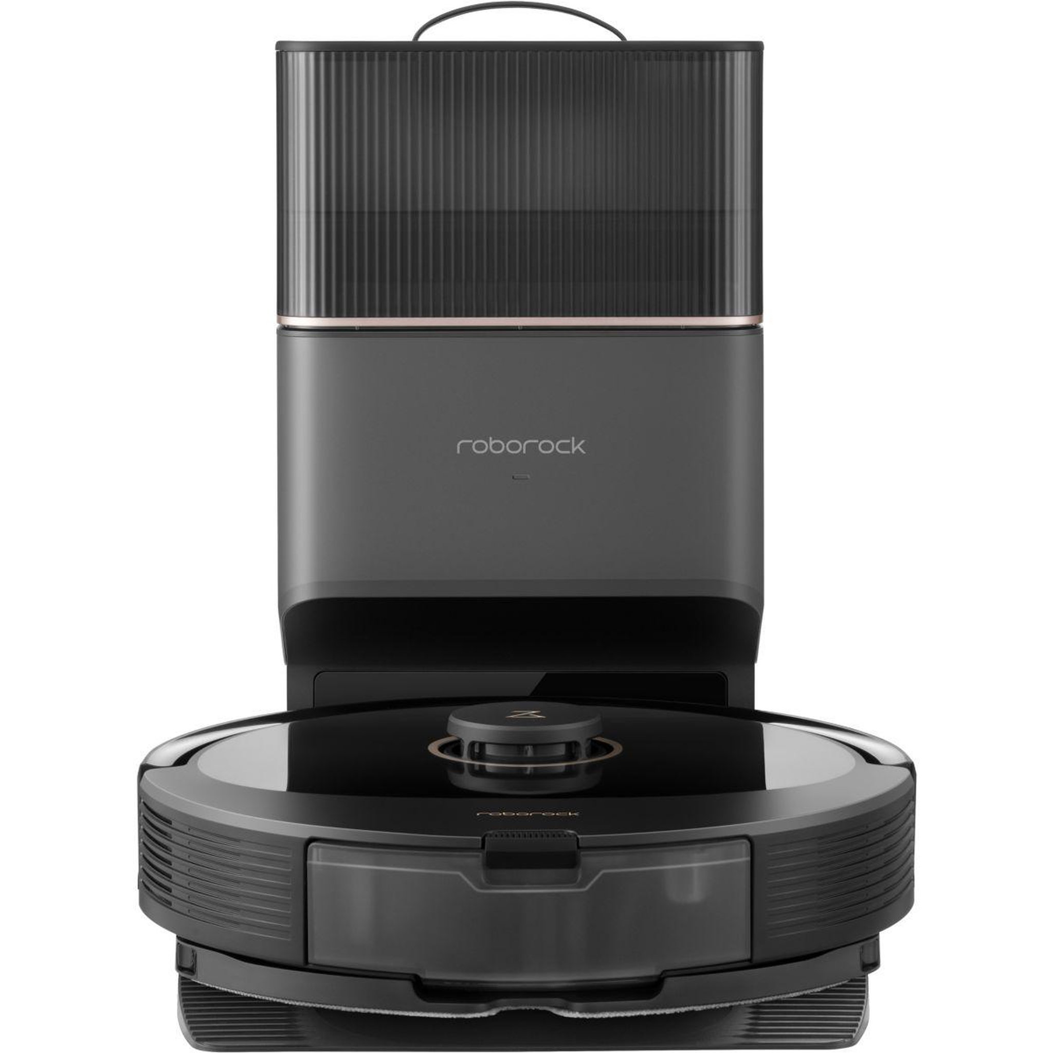 Voir la diapositive 2 : ROBOROCK Robot Aspirateur Laveur Q8 Max + Black