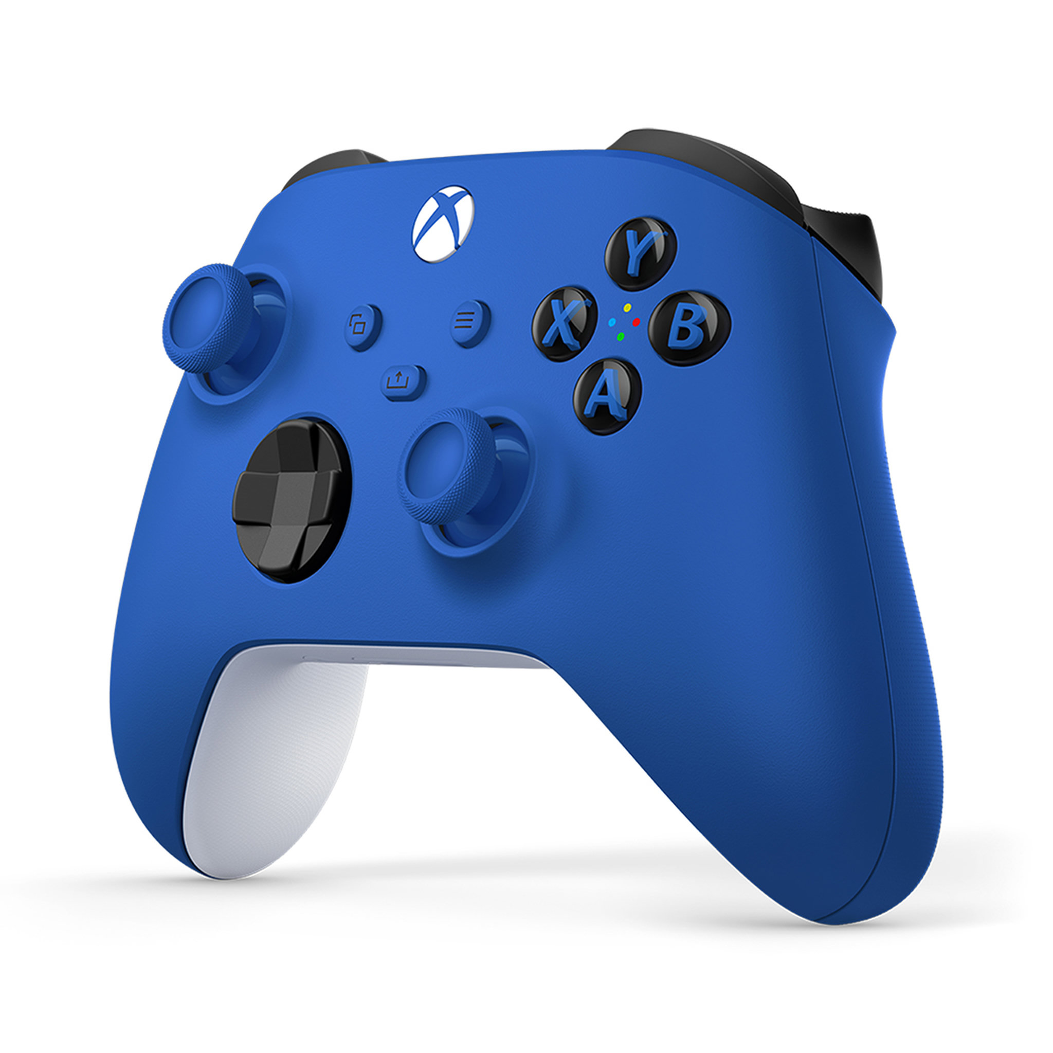 Voir la diapositive 2 : MICROSOFT Manette sans fil Shock Blue Xbox