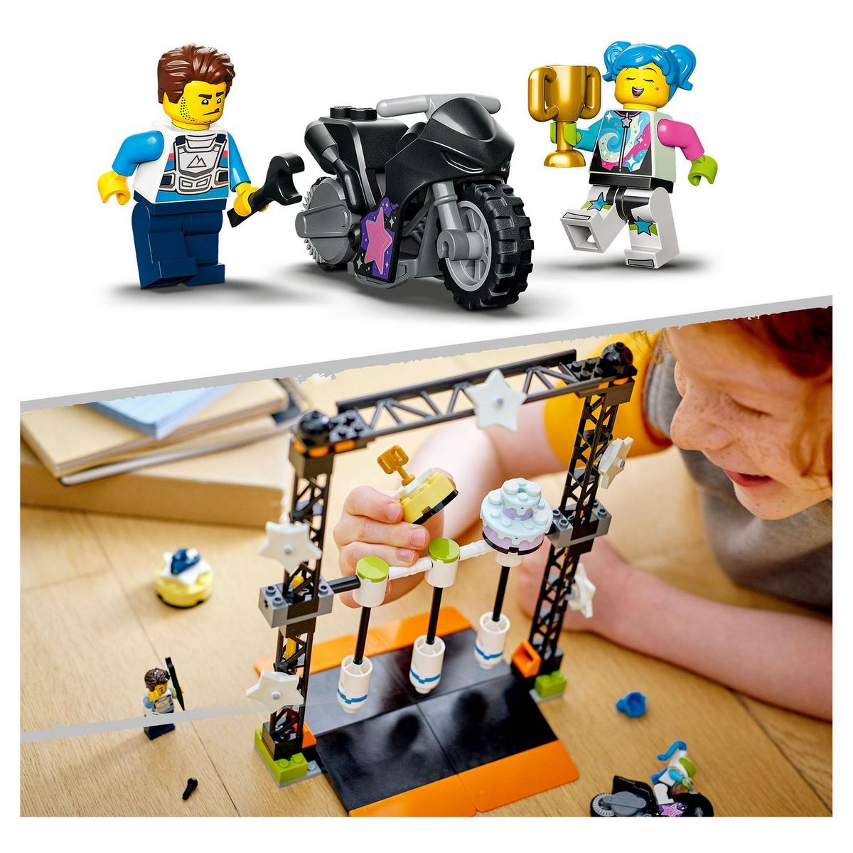 LEGO City Stuntz 60341 Le Défi de Cascade : Les Balanciers