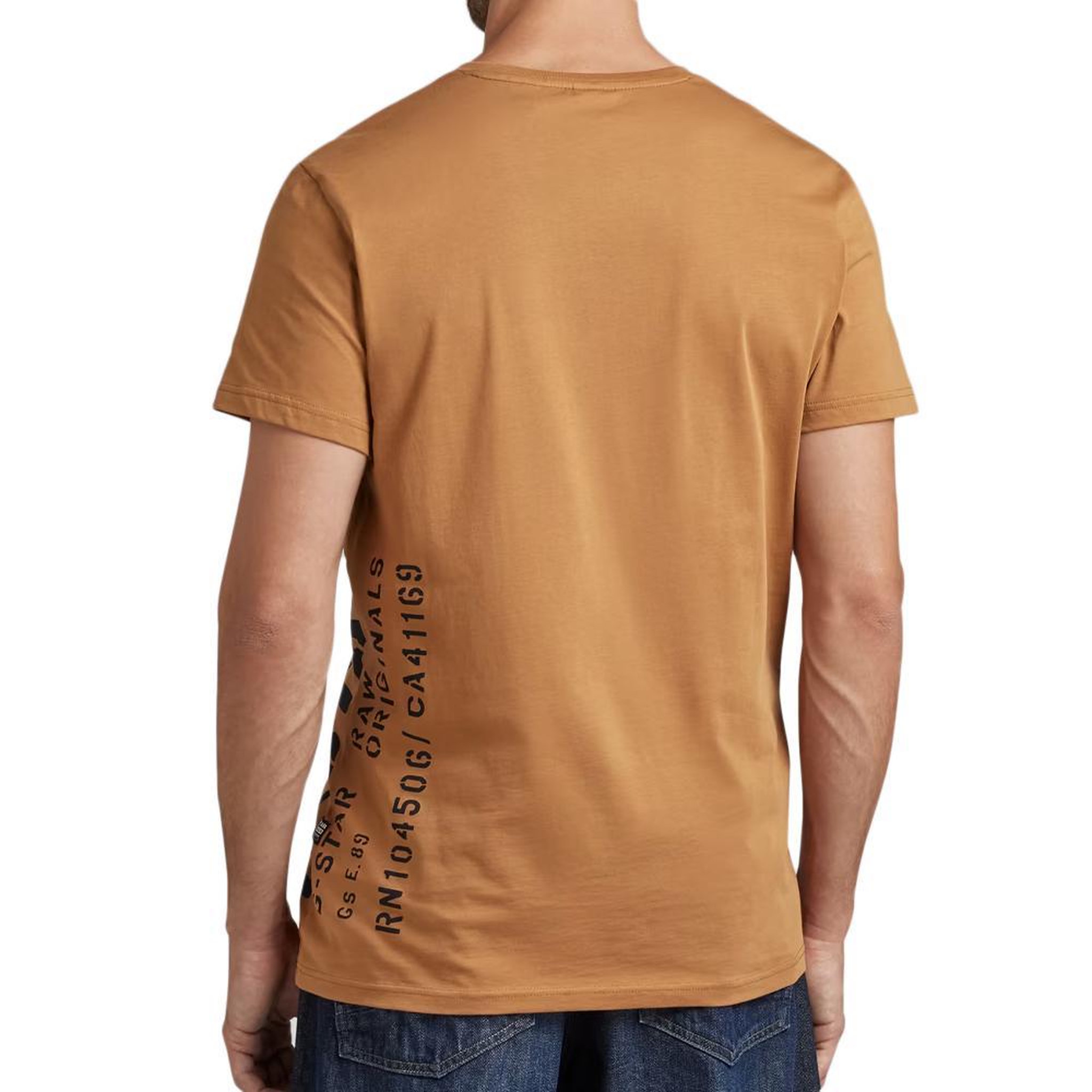 Voir la diapositive 2 : G-Star Raw T shirt  Homme G Star Raw Side Stencil