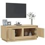 Voir la diapositive 5 : VIDAXL Table basse chene sonoma 102x50x44 cm bois d'ingenierie