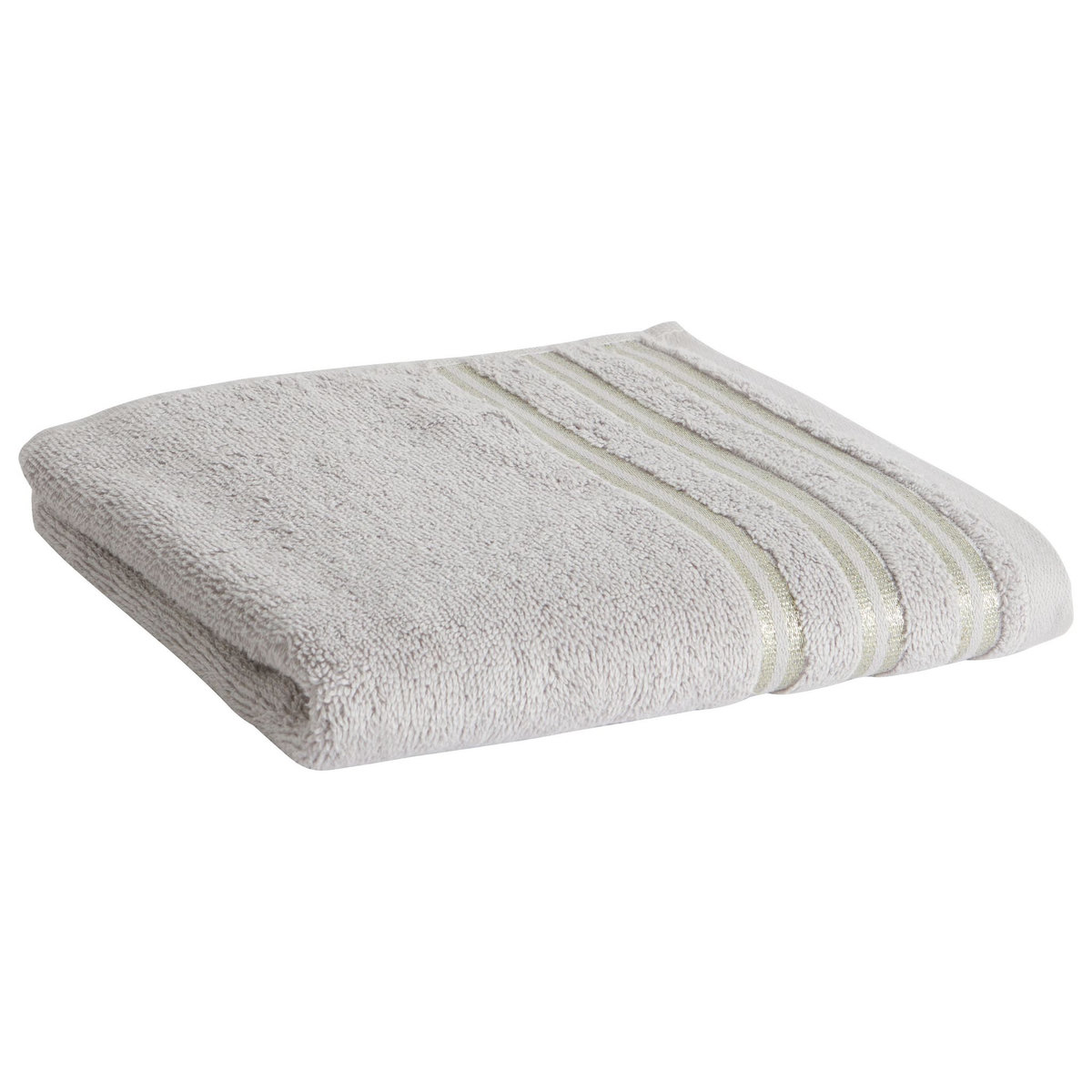ACTUEL Maxi drap de bain uni en coton liteau Lurex  500G