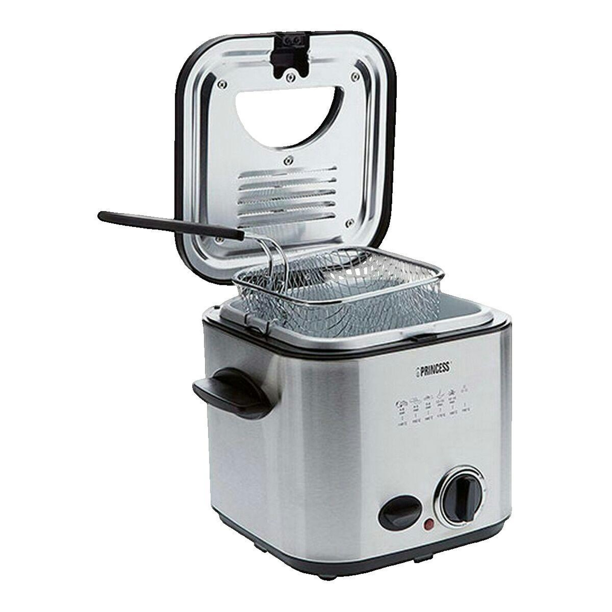 Voir la diapositive 2 : PRINCESS Friteuse Princess Mini Argenté