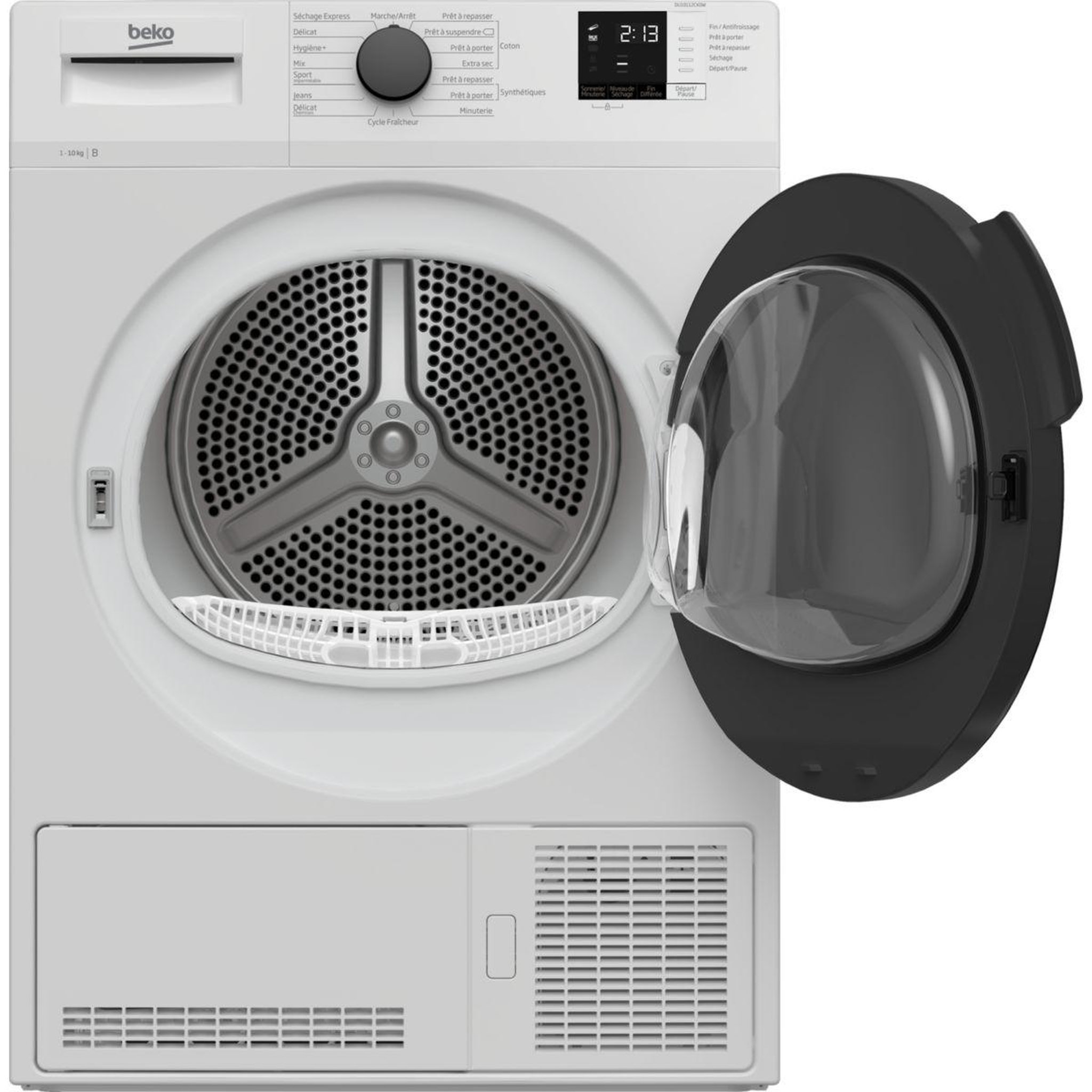Voir la diapositive 4 : Beko Sèche linge à condensation DU10112CX0W