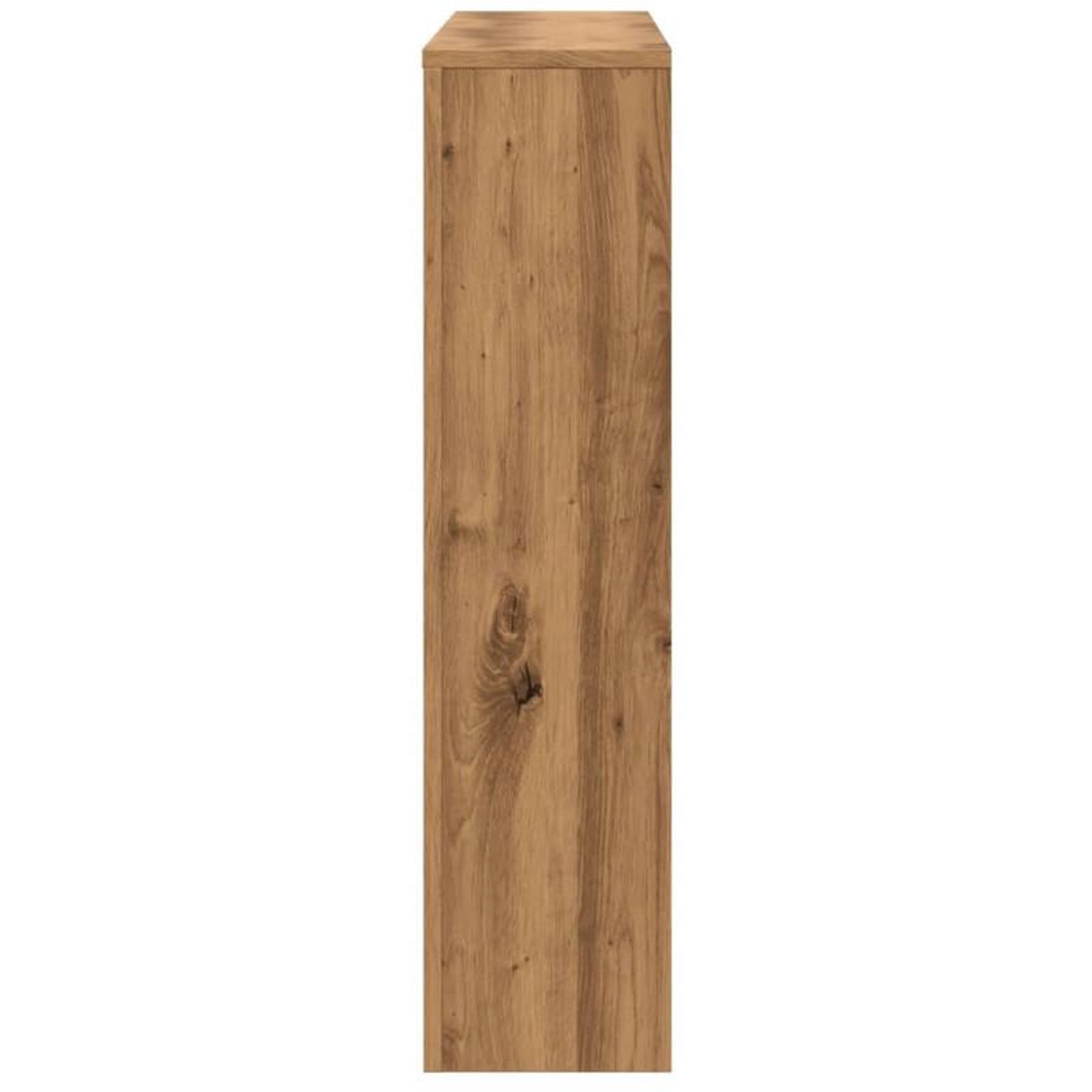 Voir la diapositive 4 : VIDAXL Cache radiateur chêne artisanal 175x20x82 cm bois d ingénierie