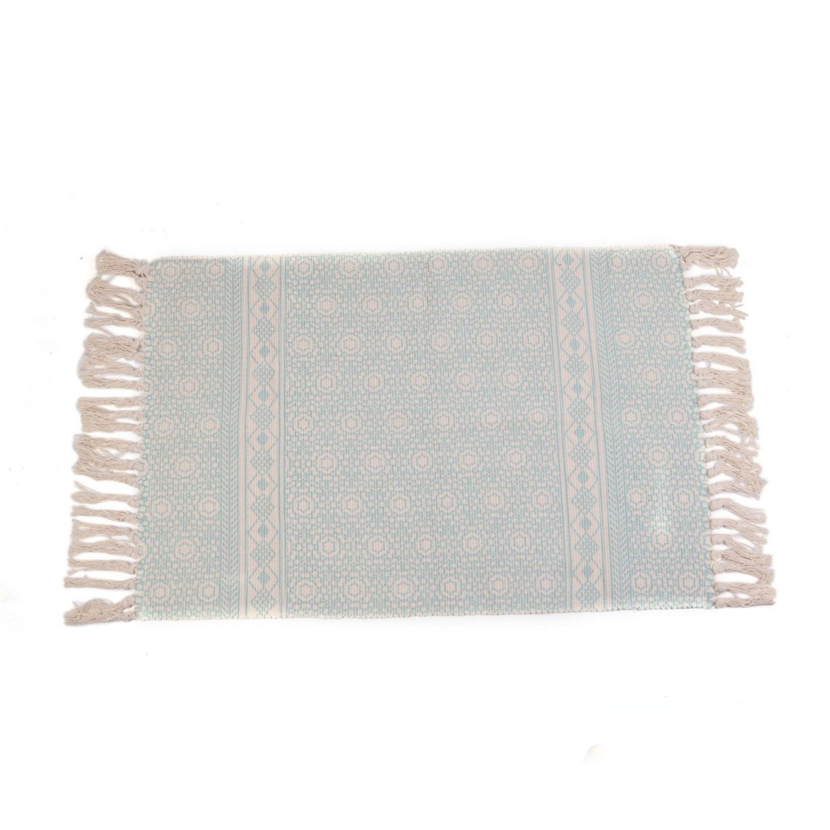 ACTUEL Tapis fantaisie en polycoton motifs mosaiques