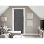 SOLEIL D'OCRE Voile pour porte fenêtre en coton PANAMA, par Soleil d'Ocre. Coloris disponibles : Rouge, Marron, Beige, Blanc, Bleu, Gris, Rose