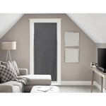 SOLEIL D'OCRE Voile pour porte fenêtre en coton PANAMA, par Soleil d'Ocre. Coloris disponibles : Marron, Gris, Bleu, Rouge, Beige, Rose